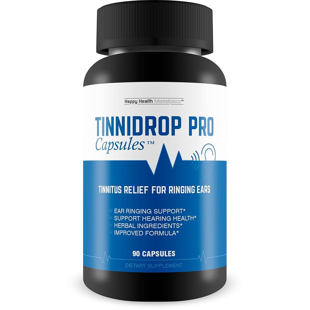 Happy Health Marketplace Tinnidrop Pro Tinnitus Relief - 90 Capsules