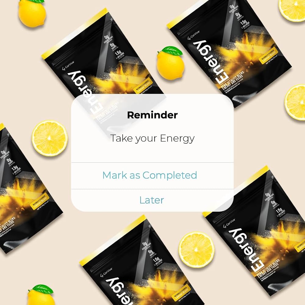 CorVive Energy Natural Energy & Focus Supplement - 15 Stick Packs - image 6
