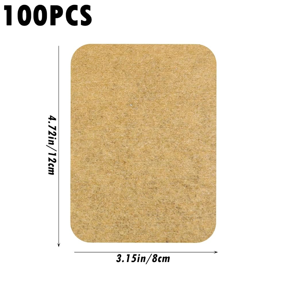 YOLUFER Ginger Patches Herbal Pads - 100 Pack - image 2