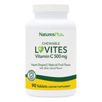 NaturesPlus Lovites Vitamin C 500mg Chewable Tablets - 90 Count