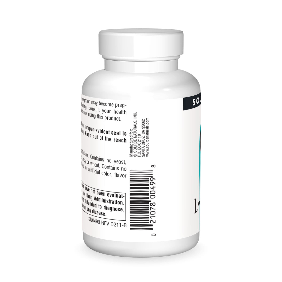 Source Naturals Acetyl L-Carnitine 500mg