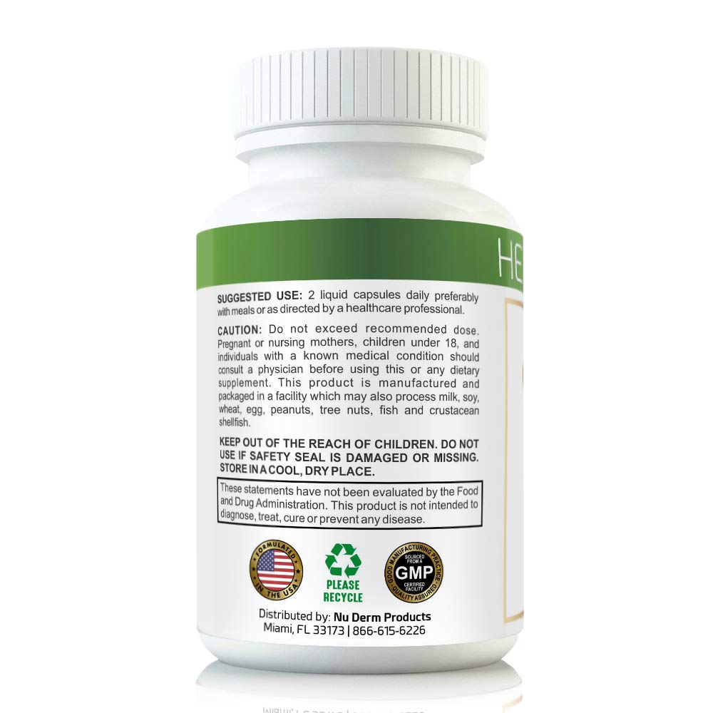 Hemp Gainer Weight Gain Pills Appetite Booster - 60 Capsules - image 3