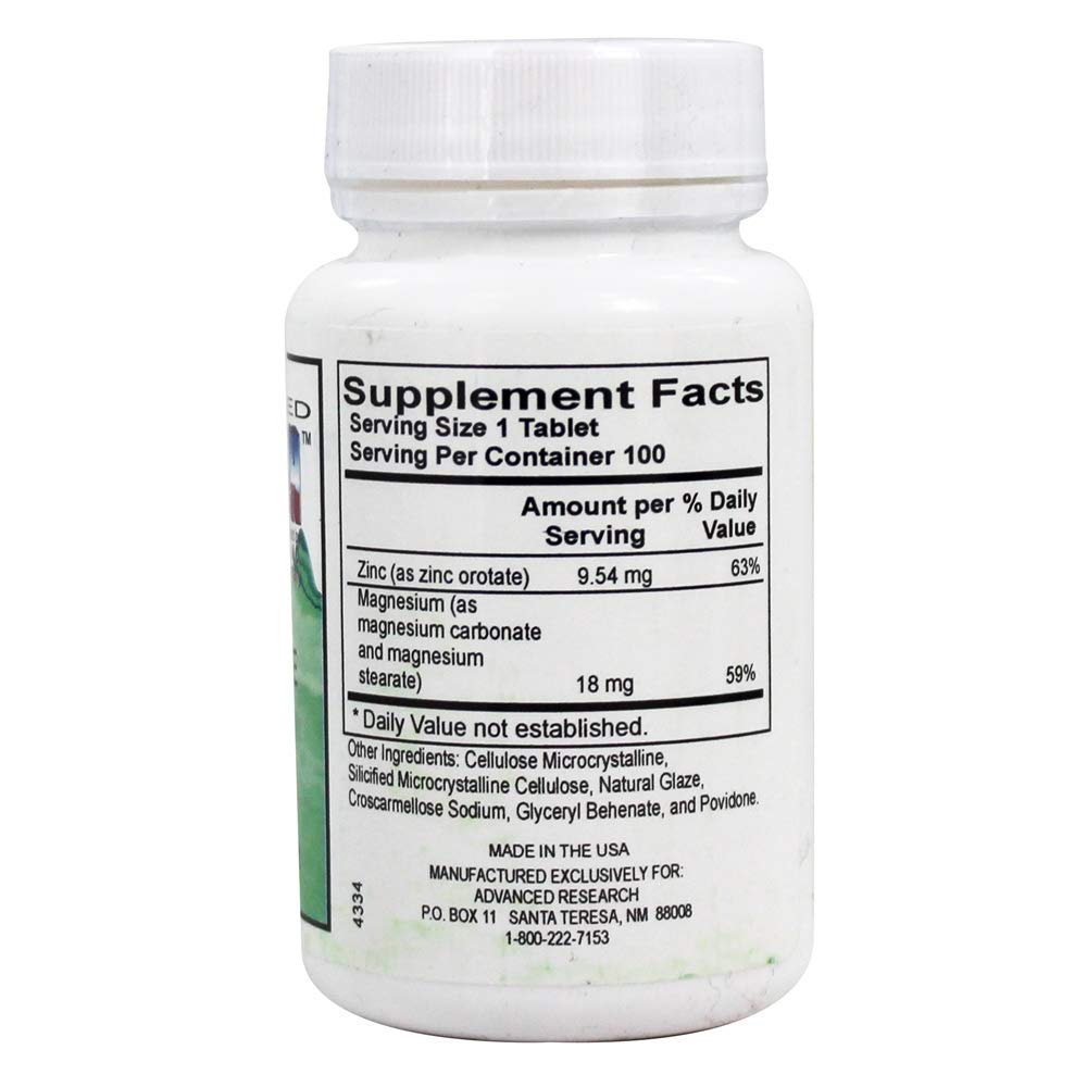 NCI Dr. Hans Nieper Zinc Orotate - 100 Tablets - image 2