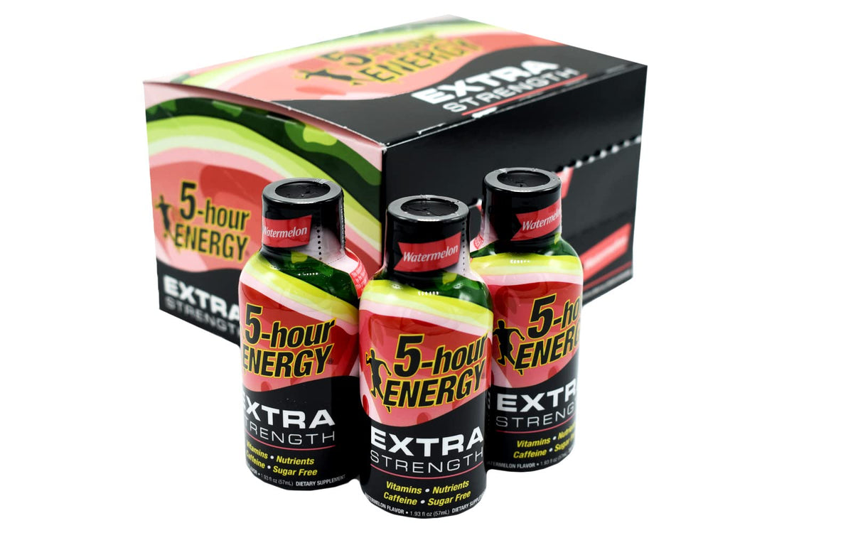 5-hour ENERGY 5 Hour Energy Hour ENERGY Shot, Extra Strength