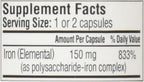 Senokot NU-Iron 150mg Iron Supplement - 100 Capsules - image 4