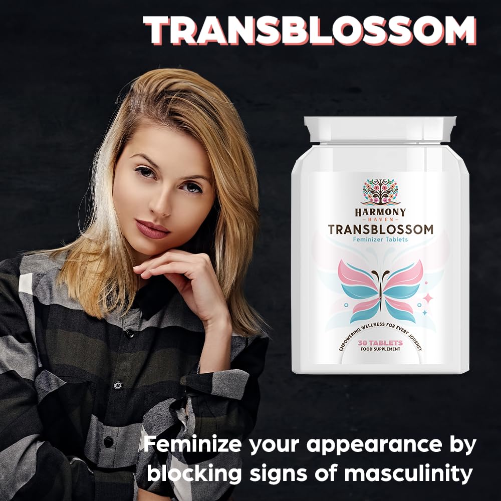 TransBlossom MTF Feminine Pills Daily Wellness Support - 30 Tablets - image 2