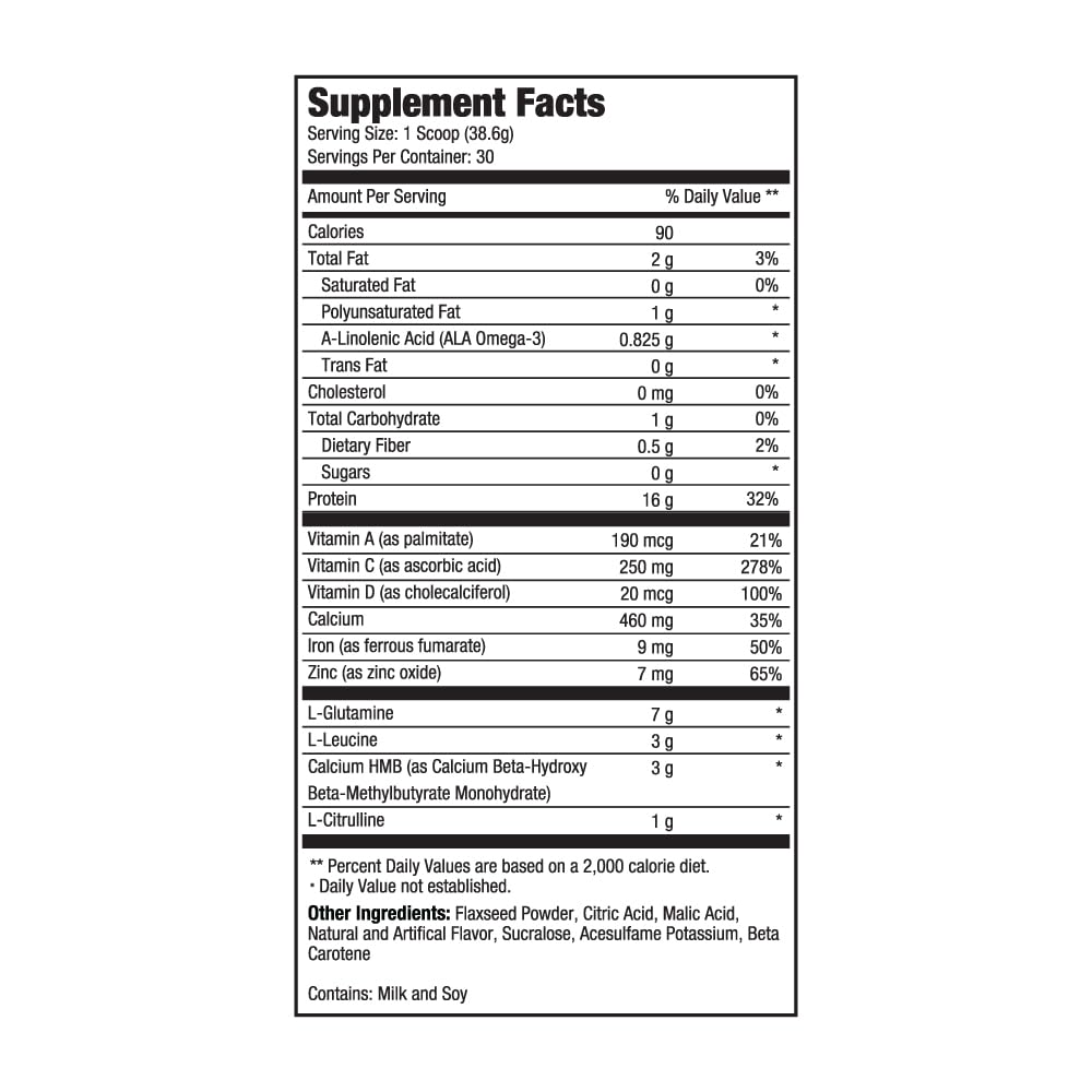 MEND Repair & Recover Citrus Protein Powder - 28.25 oz - image 6