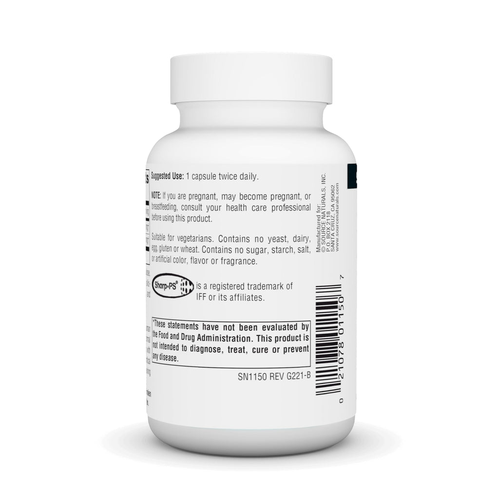 Source Naturals Phosphatidyl Serine Brain Support - 60 Capsules - image 3