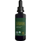 Global Healing Center Elderberry Echinacea Liquid Immune Support - 2 Oz