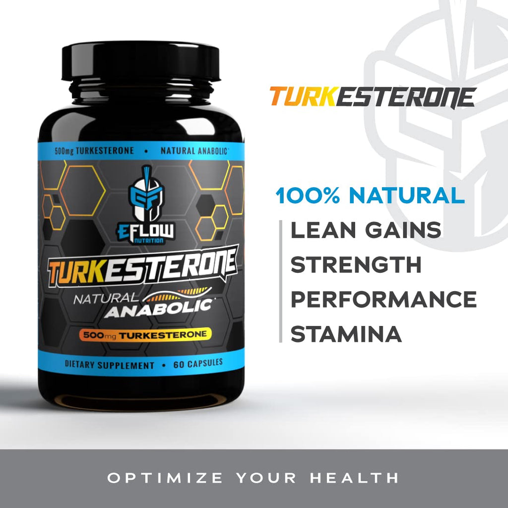 eFlow Nutrition Turkesterone Supplement - 60 Capsules - image 8