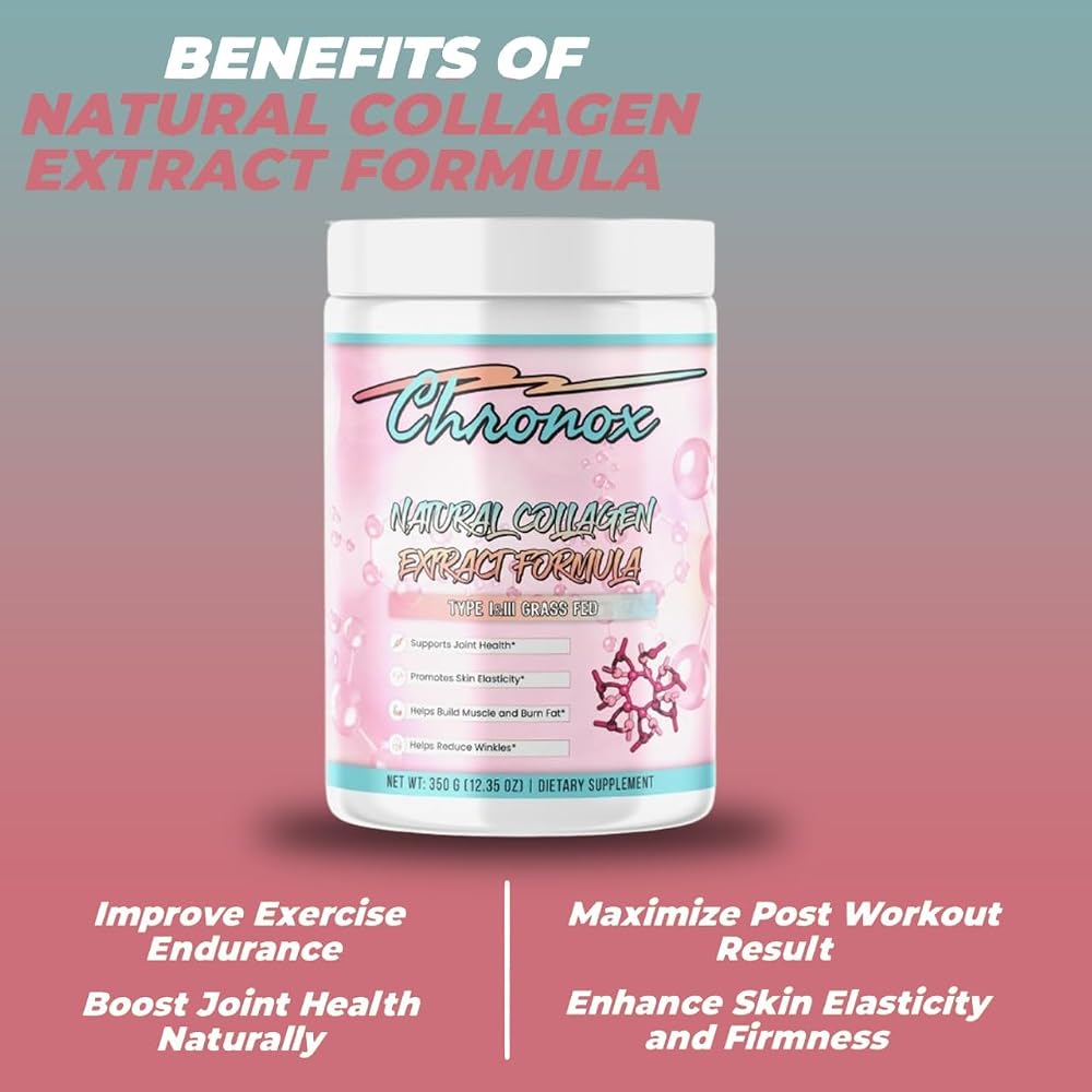 Chronox Collagen Peptides Powder Hydrolyzed - 16 oz - image 6