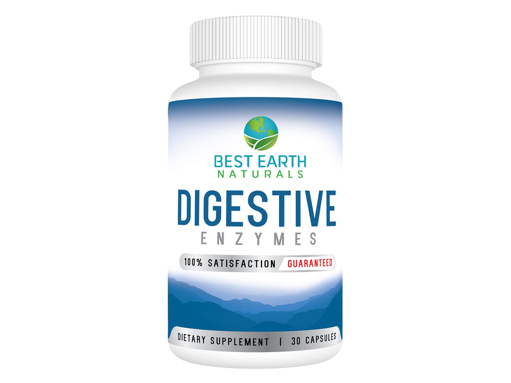Best Earth Naturals Digestive Enzymes Maximum Strength - 30 Vegetable Capsules