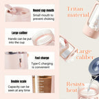 TDXVPB Self Electric Protein Shaker Bottle with Powder Box Automatic
