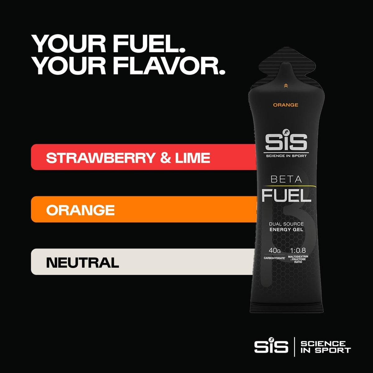 Science in Sport SiS BETA Fuel Dual-Source Isotonic Energy Gel