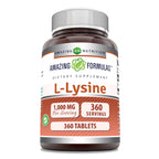 Amazing Nutrition L-Lysine 1000 mg - 360 Tablets