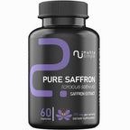 Nutra Simple Saffron Supplements 177mg Mood & Energy Support - 60 Capsules