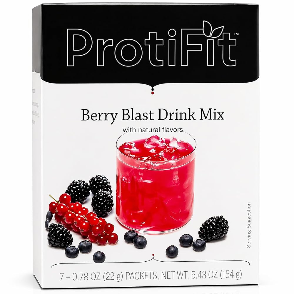 ProtiFit - High Protein Fruit Flavored Powder Drink Mix