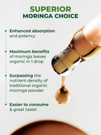 PURA VIDA MORINGA Leaf Extract Liquid Drops - 2 Fl Oz - image 5
