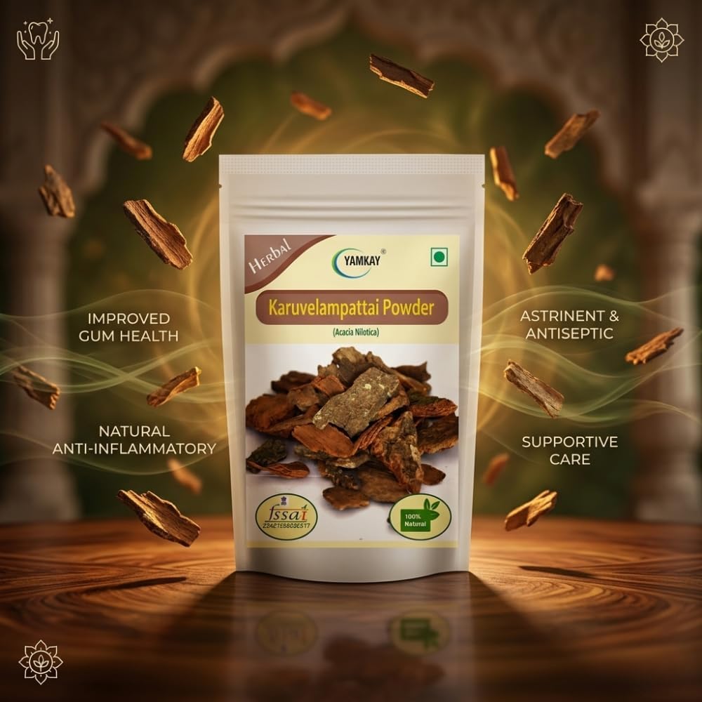 YAMKAY Karuvelampattai Powder 100% Pure Prosopis Juliflora - 1 oz - image 3