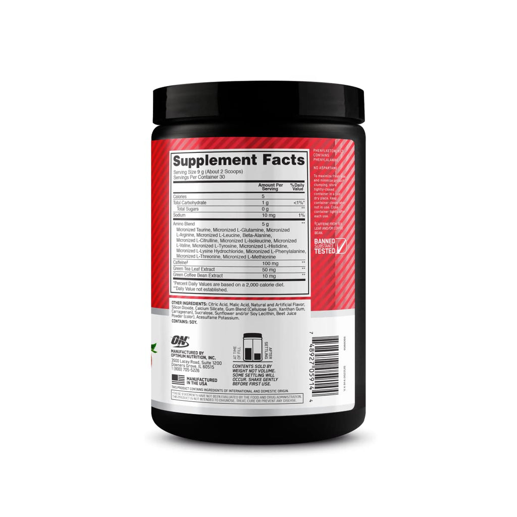 Optimum Nutrition Amino Energy Powder