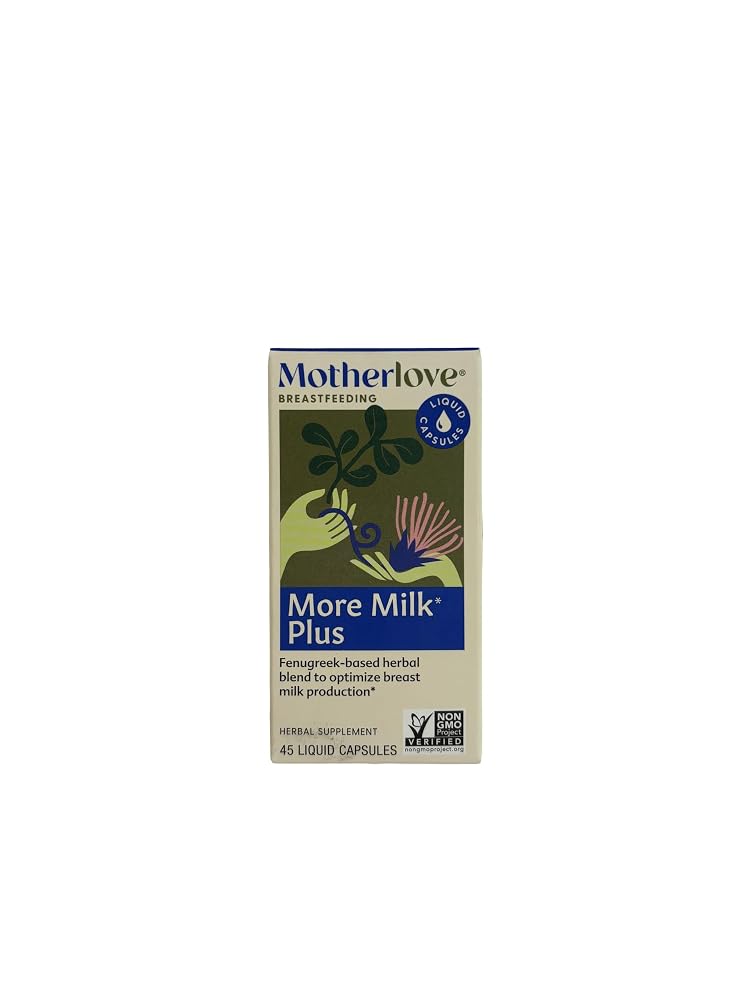 Motherlove More Milk Plus Vegan Dietary Capsules - 45 Count