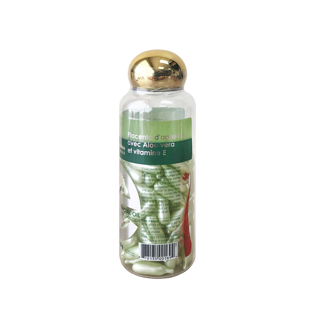 Bill Natural Sources Lamb Placenta with Aloe Vera & Vitamin E - 100 Gel Caps - image 3