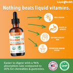 LIQUIDHEALTH Vitamin D3 4000 IU Liquid Drops for Immune Support - 3 Fl Oz - image 2