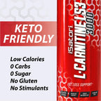 iSatori L-Carnitine LS3 3000 - Boost Energy & Metabolism