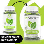 PUREFINITY Daily Super Greens Gummies with Spirulina - 60 Count - image 2