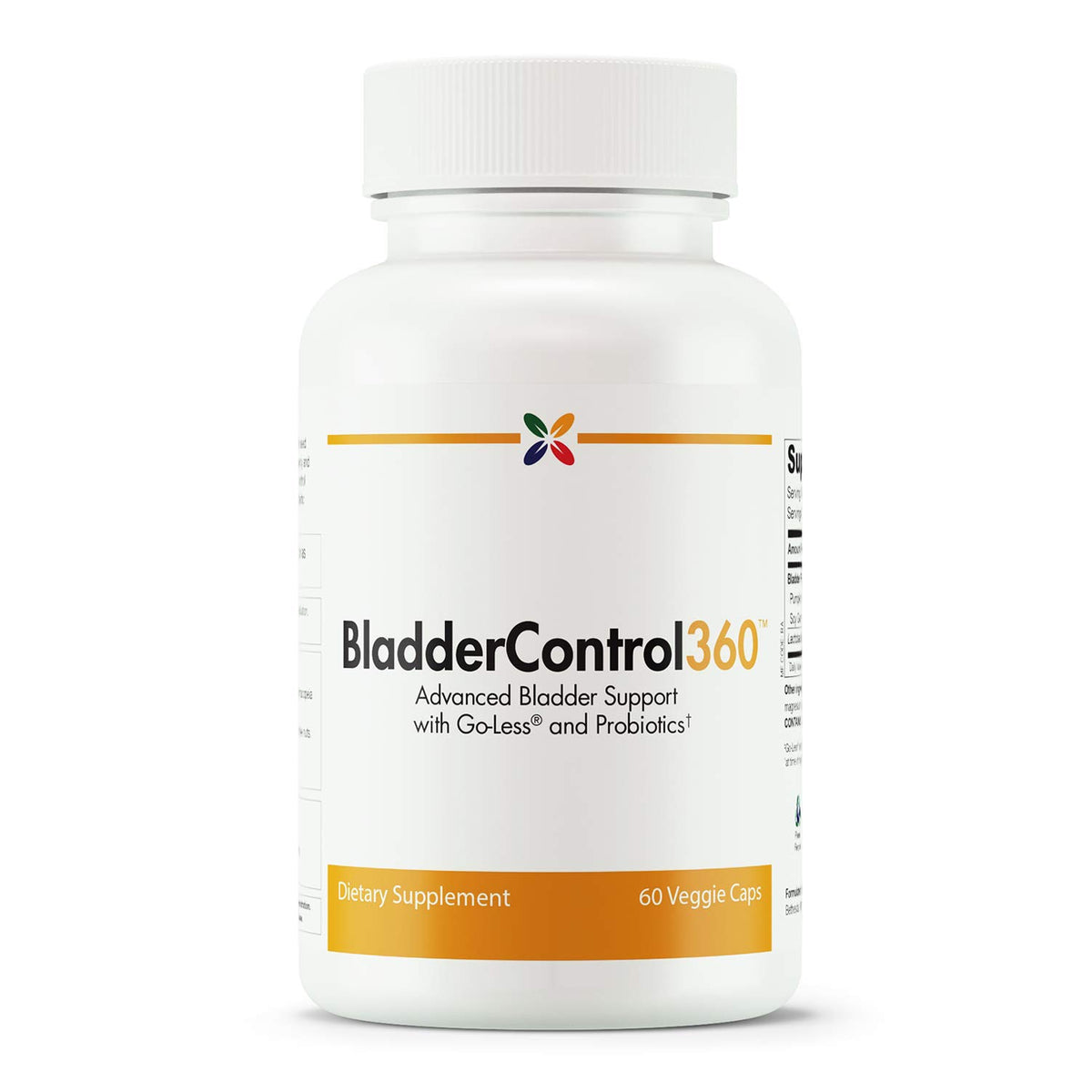 Stop Aging Now BladderControl360 Formula - 60 Vegetarian Capsules