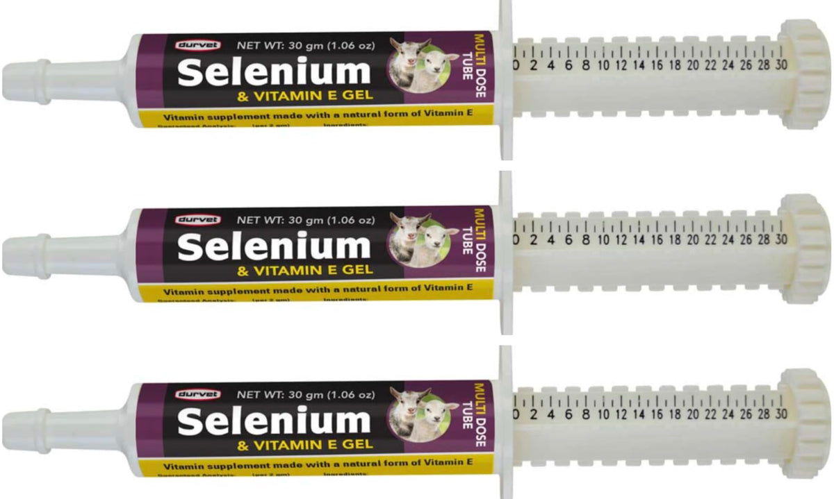 Durvet Selenium & Vitamin E Gel - 3.18 oz