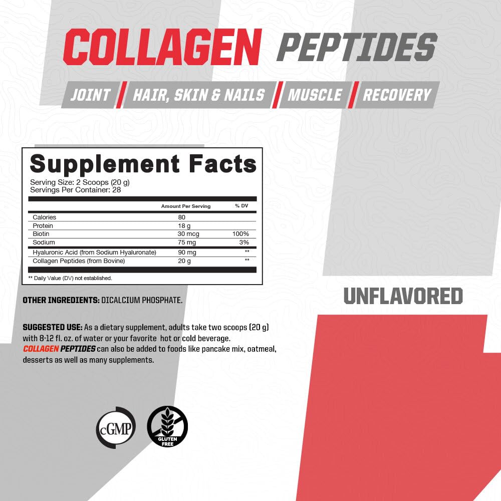 Undefined Nutrition Collagen Peptides by Brian Shaw (28 Servings)