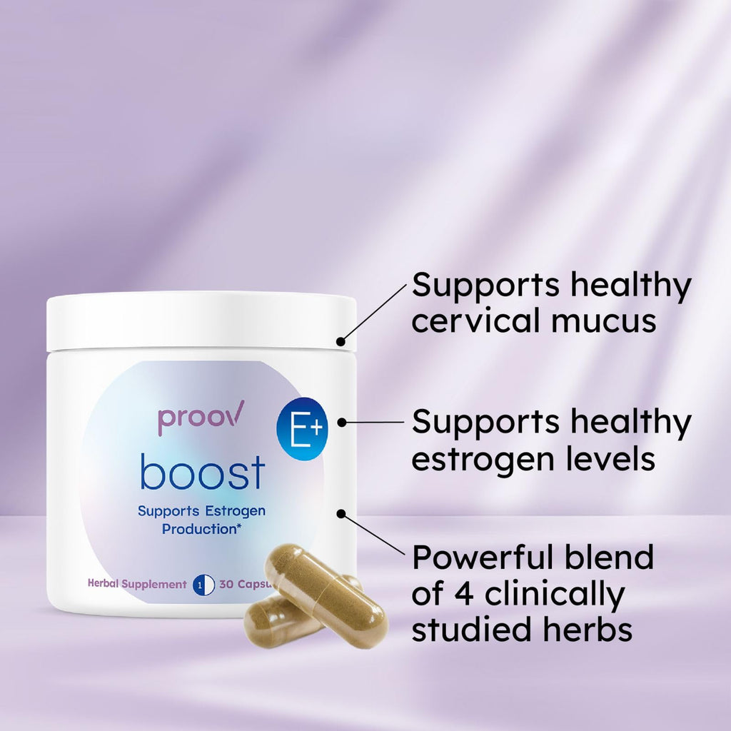 Proov Boost Estrogen Support Supplement - 30 Capsules - image 2