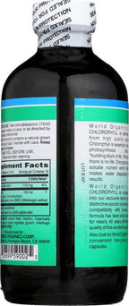 World Organic Chlorophyll 100mg - 8 Fl Oz - image 3