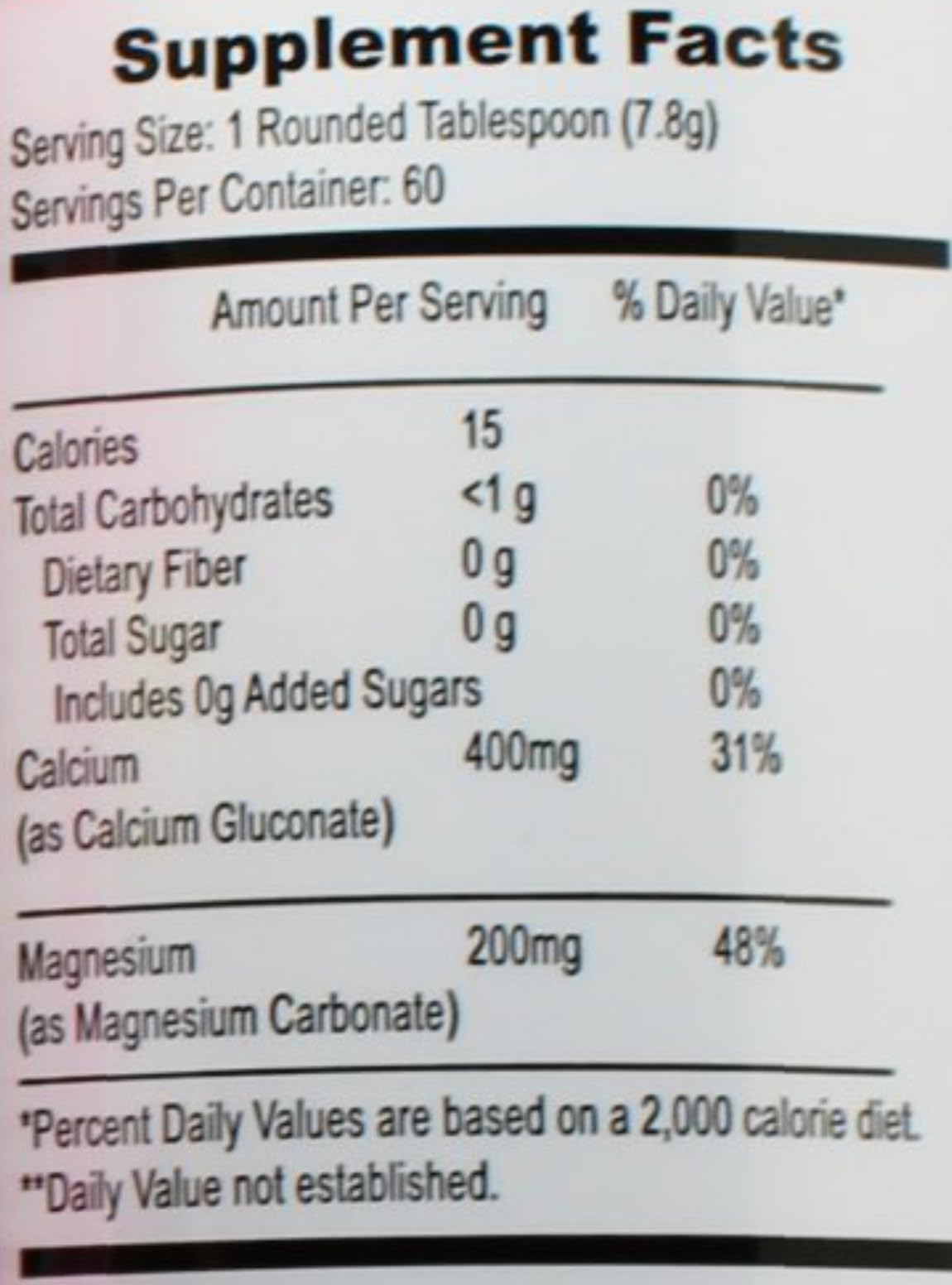Peter's Choice Cal-Mag Calcium & Magnesium Citrate Powder - 16 oz - image 4