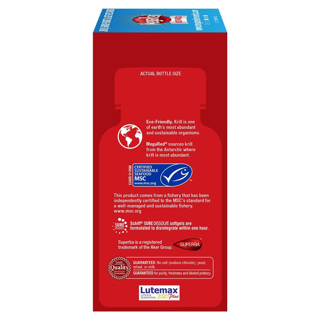 MegaRed Omega-3 Blend Total Body + Refresh 500mg - 65 Softgels - image 3