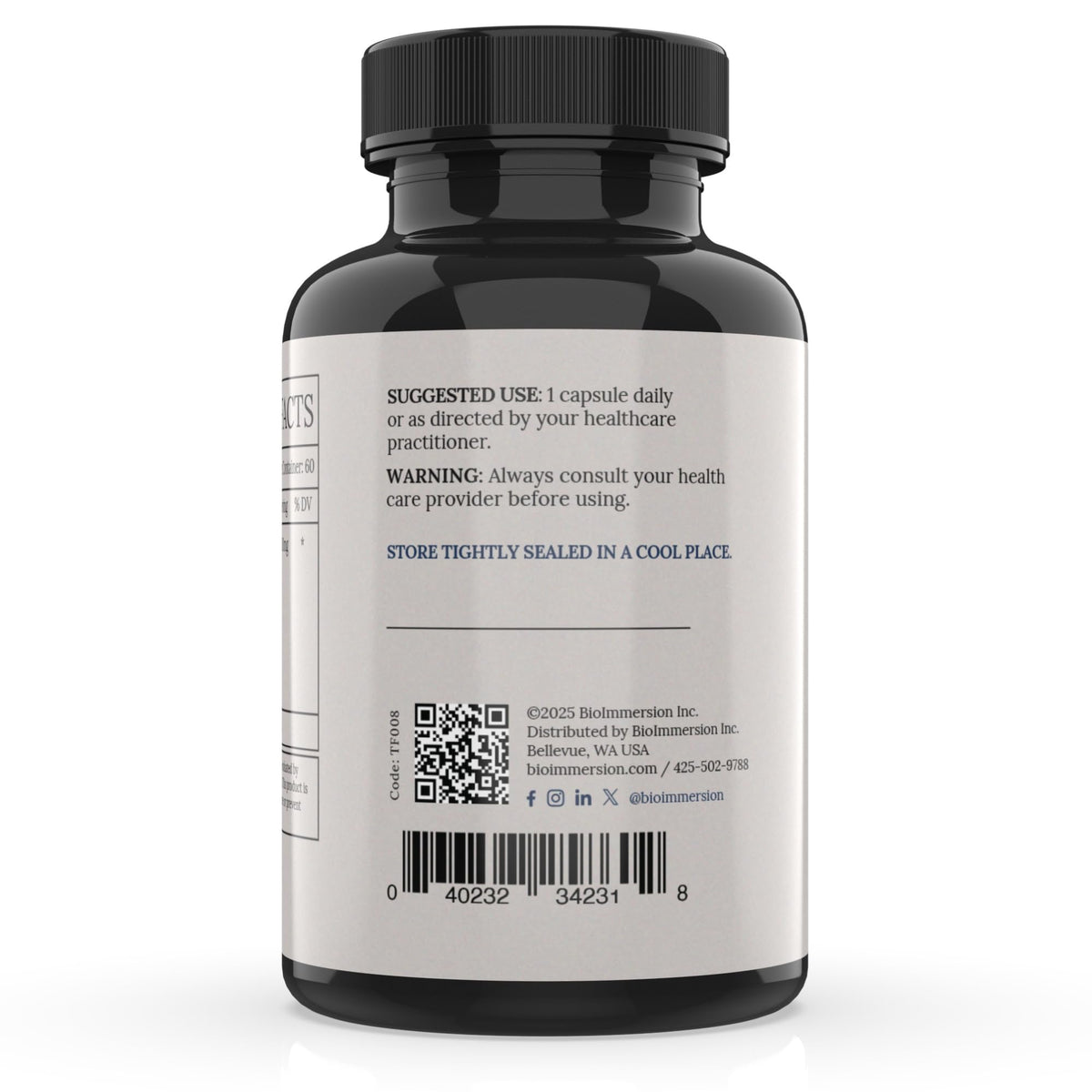 BioImmersion Blueberry 80:1 Extract 500mg Brain Support - 60 Capsules - image 3