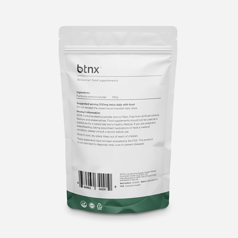 BTNX Funtumia Elastica Powder Respiratory Support - 3 Month Supply - image 2