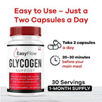 LIVORKA Easy Flow Glycogen Support - 300 Capsules - image 4