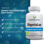 Crystal Peaks Nutrition DigestaLax Digestive Support - 60 Vegetarian Capsules - image 3