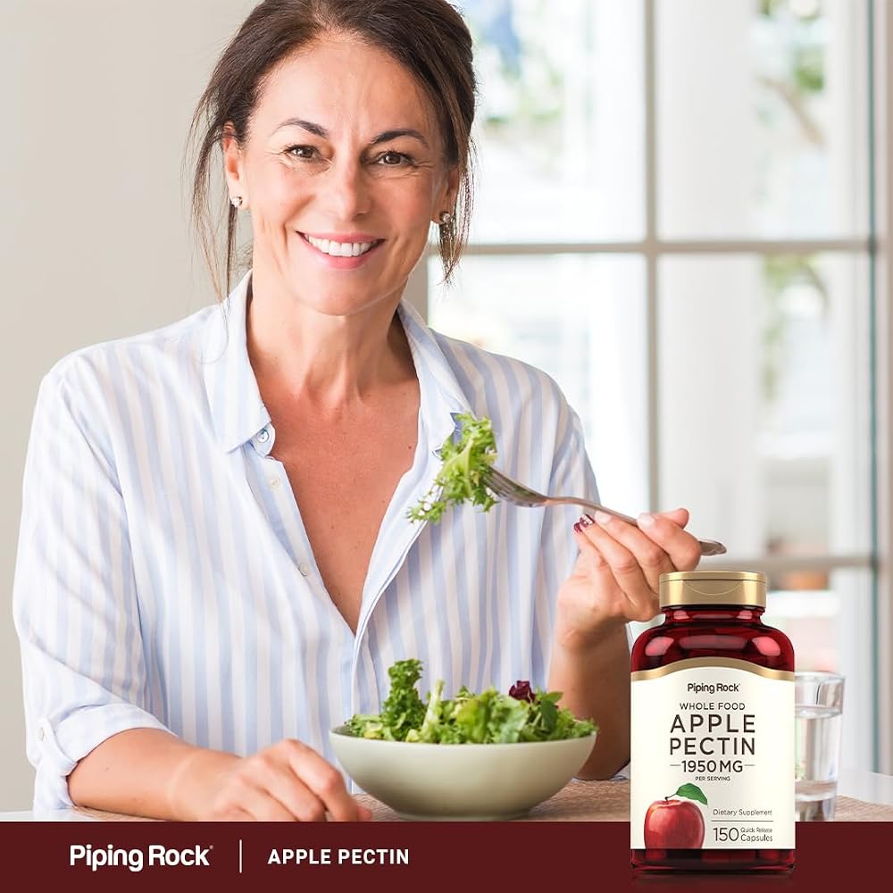 Piping Rock Apple Pectin Capsules 1950 mg - 150 Capsules - image 6