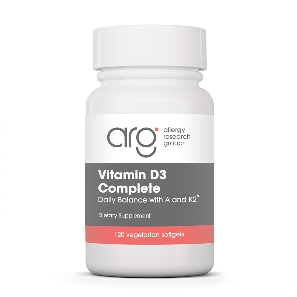 Allergy Research Group Vitamin D3 Complete - 120 Softgels