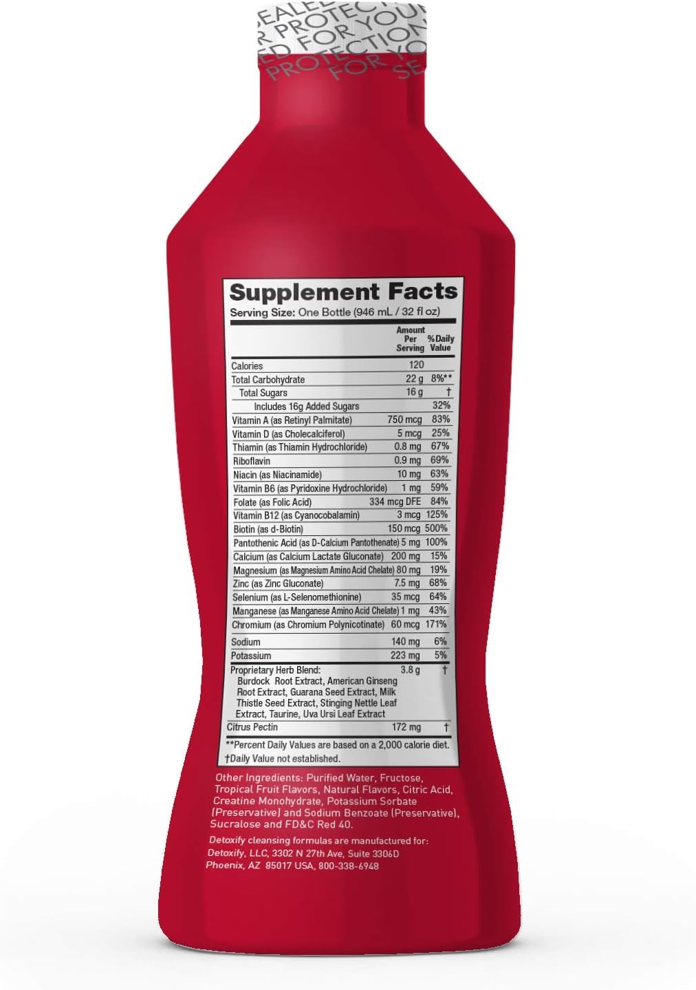 Detoxify Mega Clean NT Herbal Cleanse Tropical - 32 oz - image 3