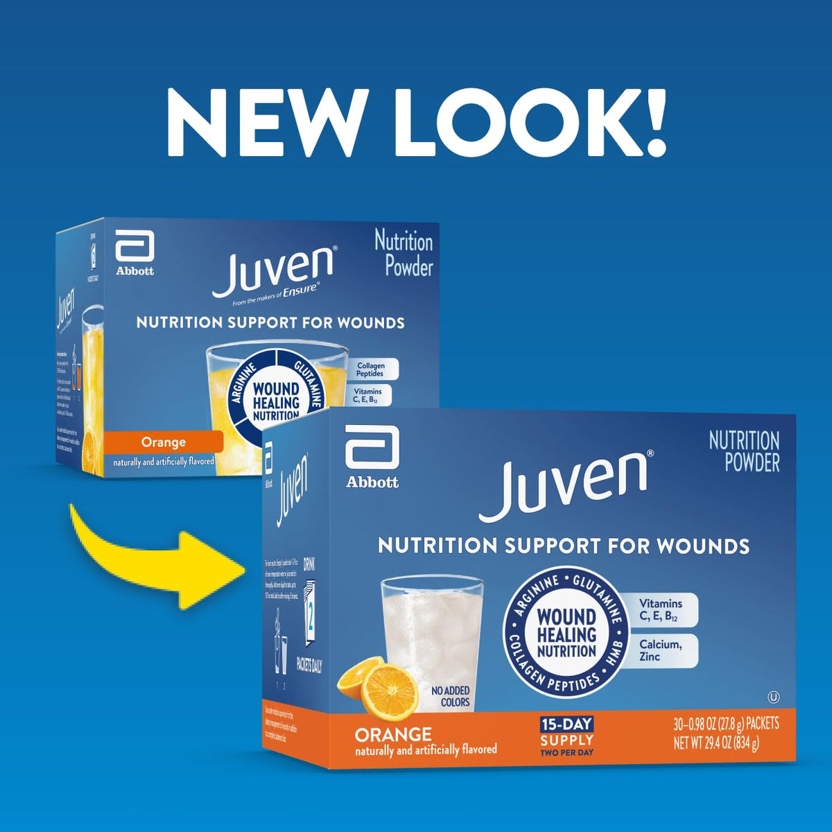 Juven Therapeutic Nutrition Drink Powder Including Collagen Peptides