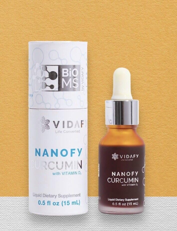 Generic Curcumin NANOFY with BioMS and D3 - 1 Fl Oz - image 2