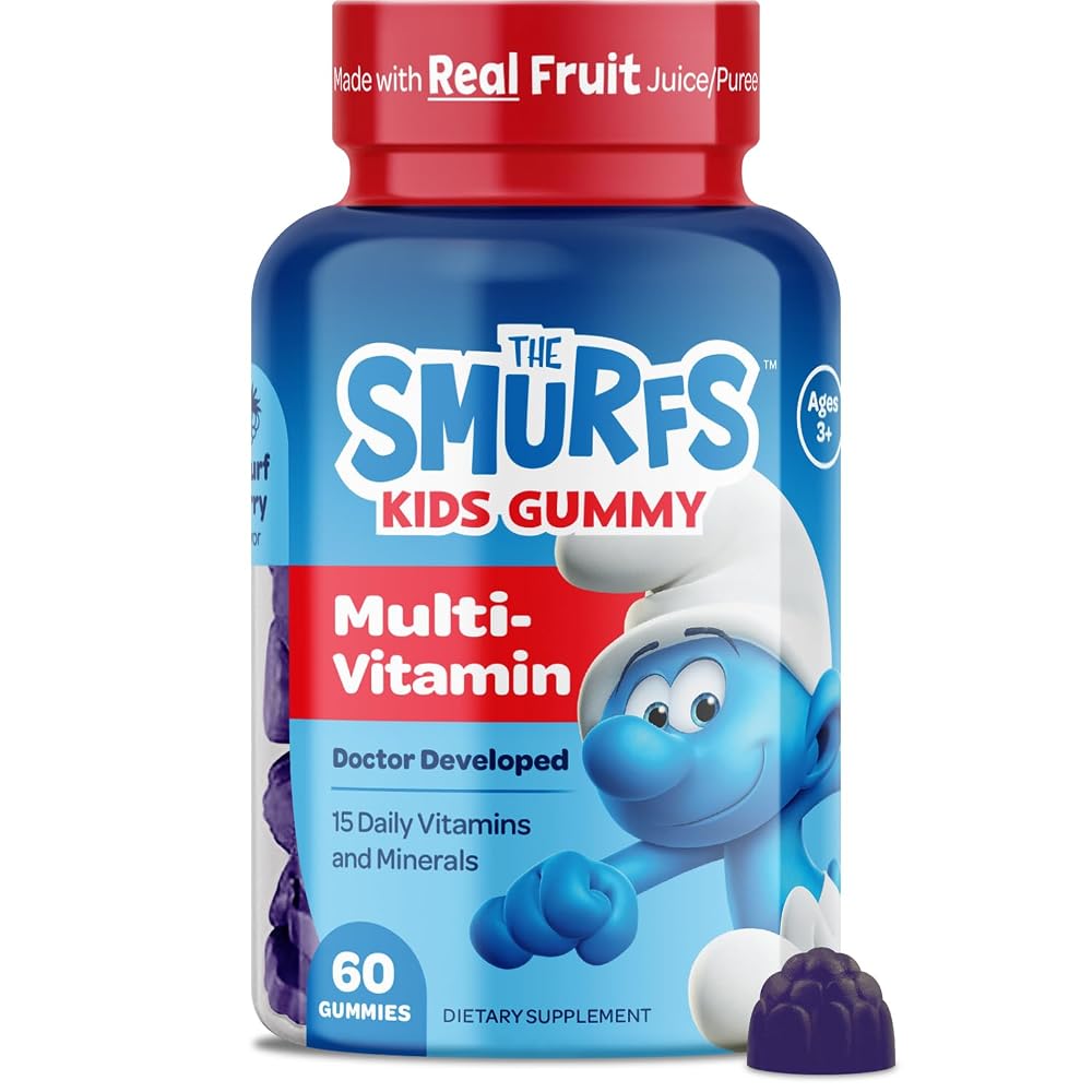 VITABURST The Smurfs Gummies for Kids with Chamomile & Lemon Balm