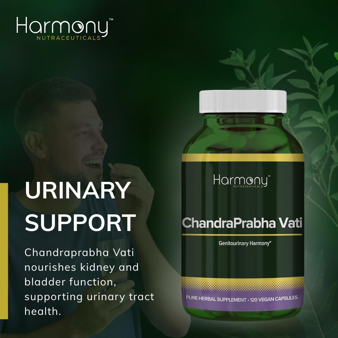 Harmony Nutraceuticals Chandraprabha Vati Ayurvedic Formula - 120 Capsules - image 2