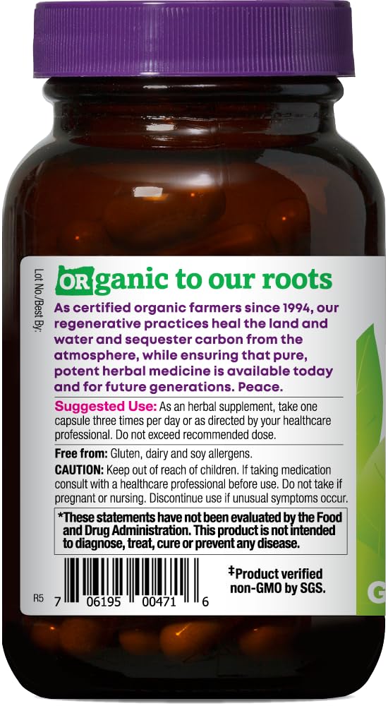 Oregon's Wild Harvest Lion's Mane Plus Brain & Memory Support - 60 Capsules - image 3