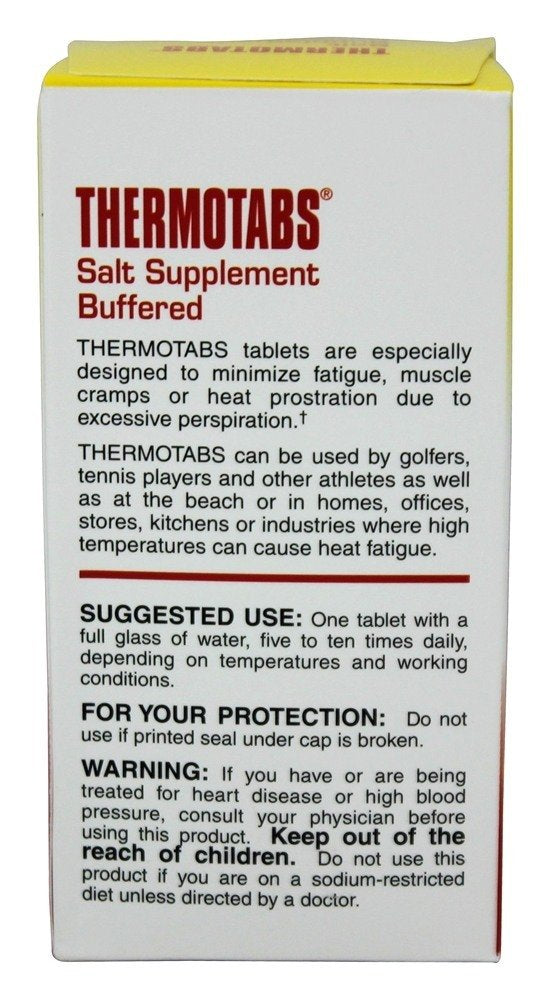 Thermotabs Salt Supplement Buffered - 100 Tablets - image 3