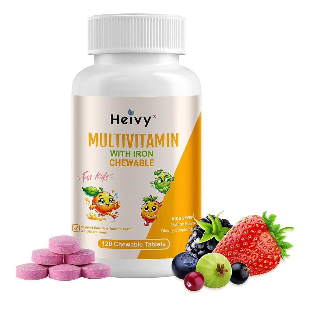 Heivy Children's Multivitamin Chewable - 120 Tablets